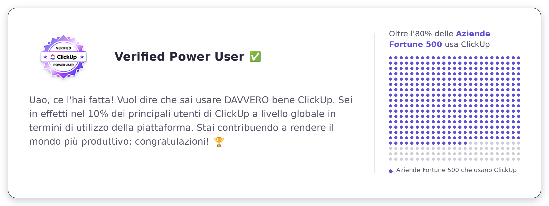 ClickUp Power User